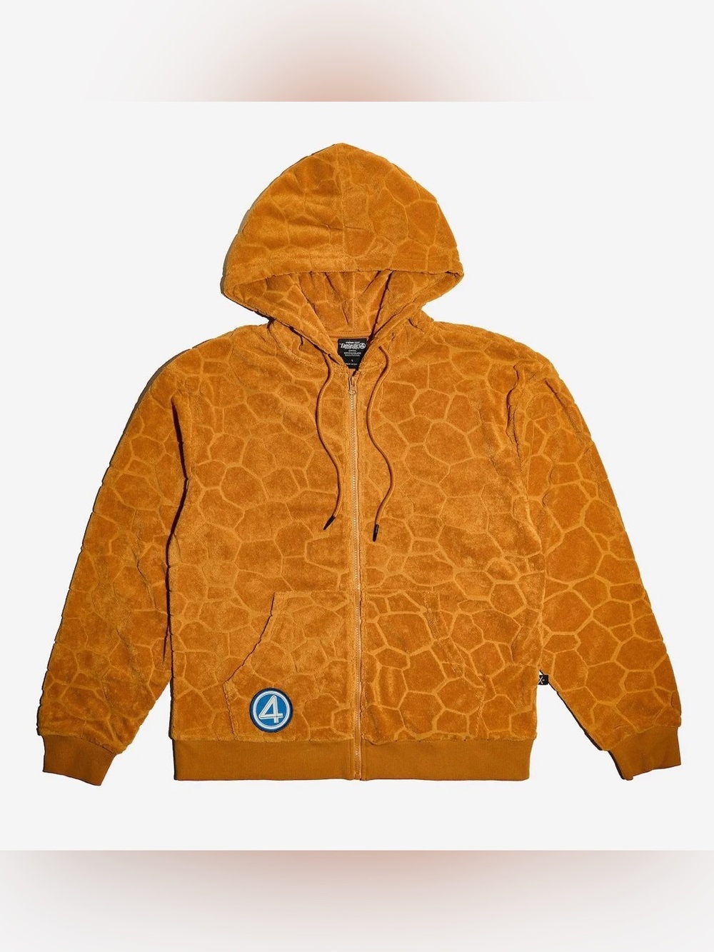 Marvel Fantastic Four The Thing Terry Cloth Hoodie